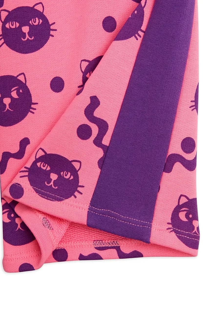 Детские спортивные штаны из хлопка Волнистые коты - фото 5