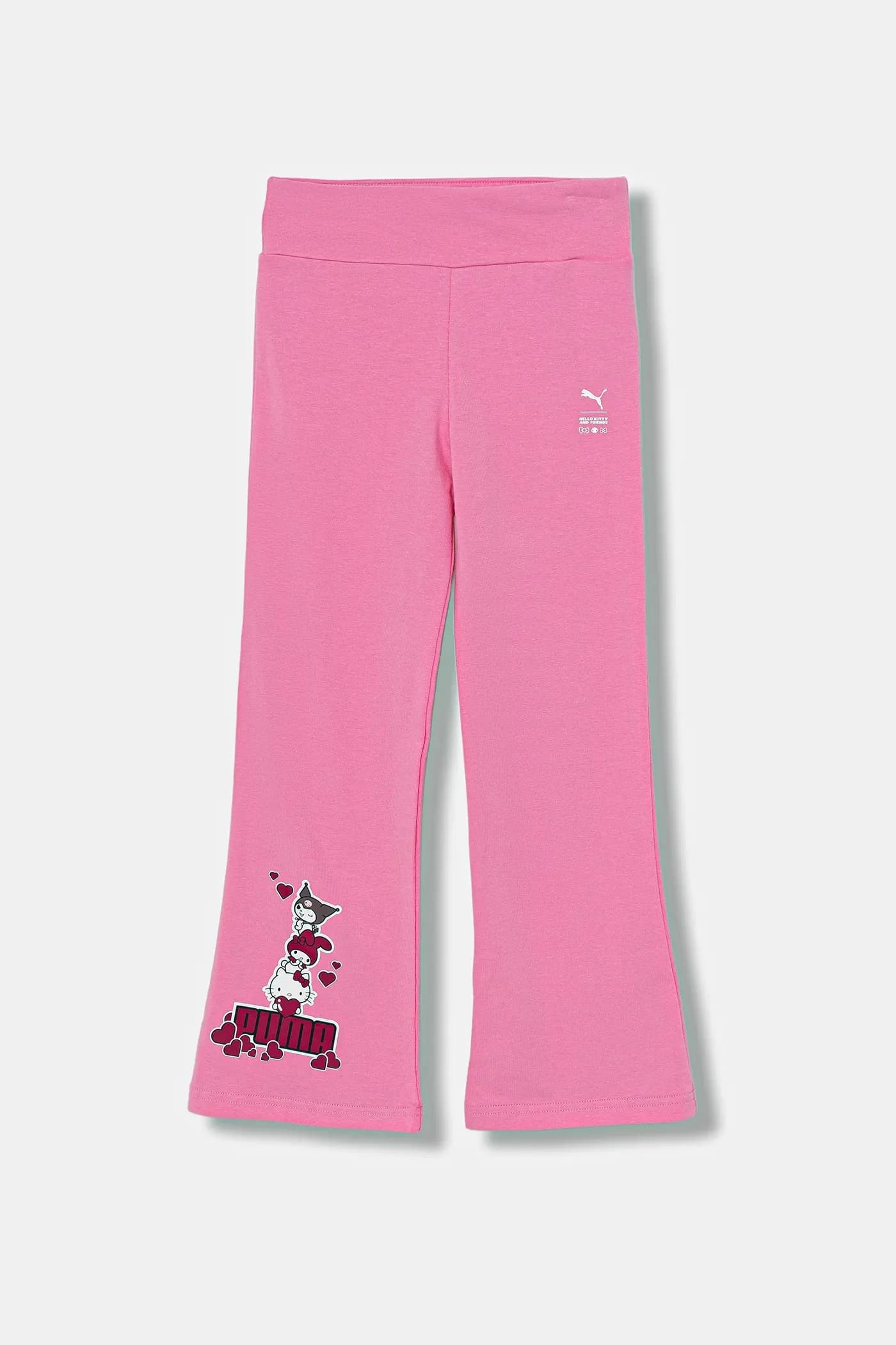 Детские спортивные штаны Puma X HELLO KITTY & FRIENDS Расклешенные леггинсы
