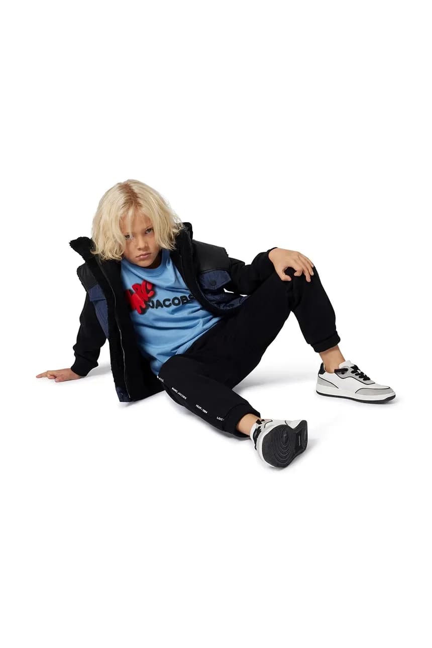 Детские хлопковые спортивные штаны - фото 5