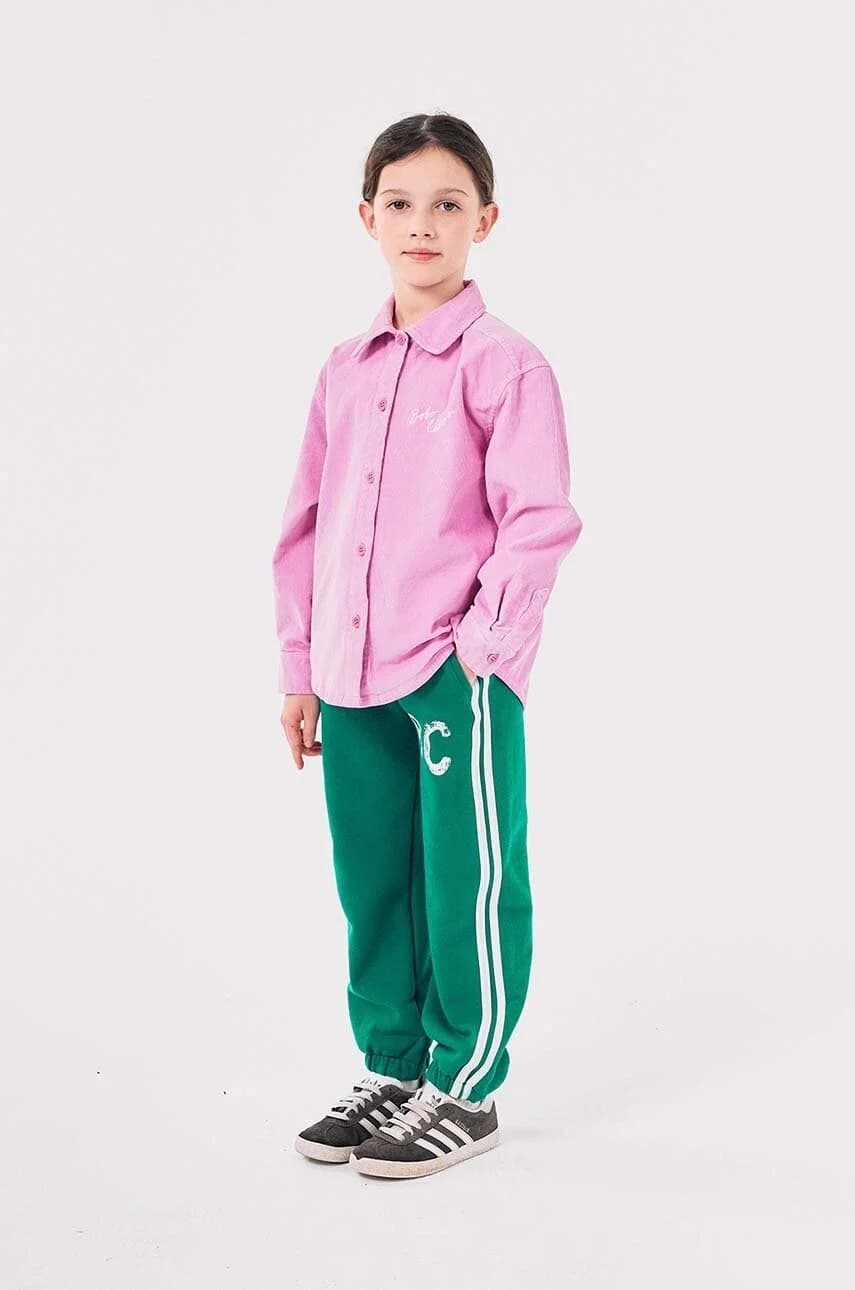 Детские хлопковые спортивные штаны - фото 9