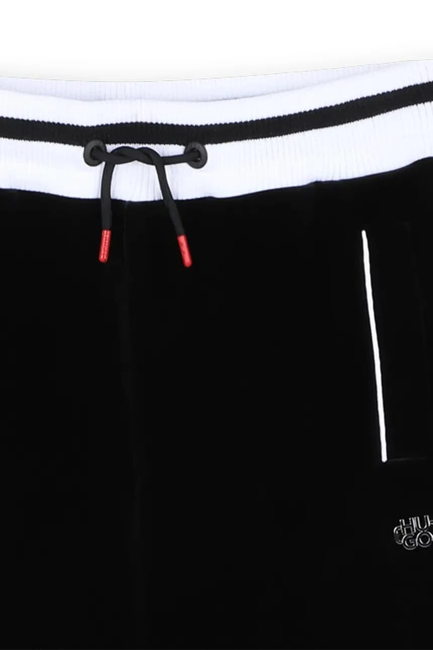 Детские велюровые спортивные штаны - фото 4