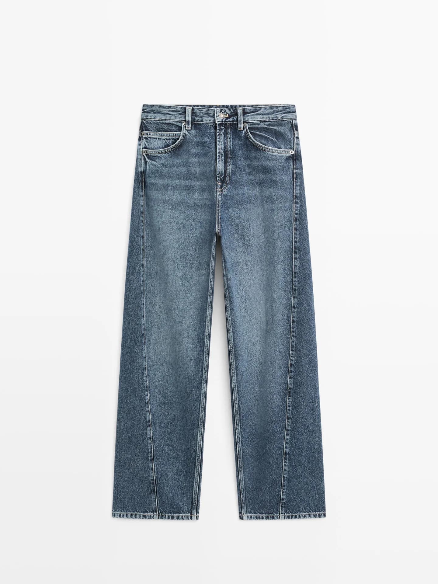 Джинсы прямого кроя