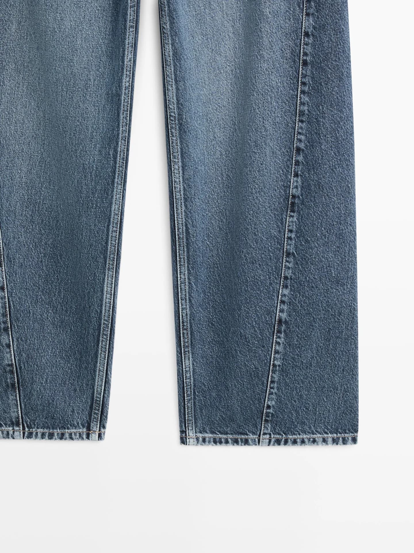 джинсы прямого кроя - фото 2