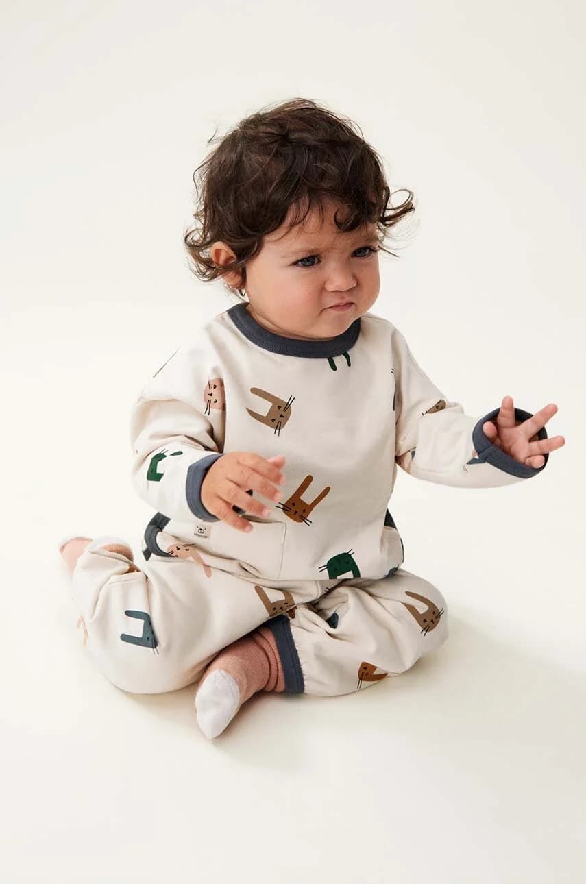 Детские спортивные штаны с принтом Loup