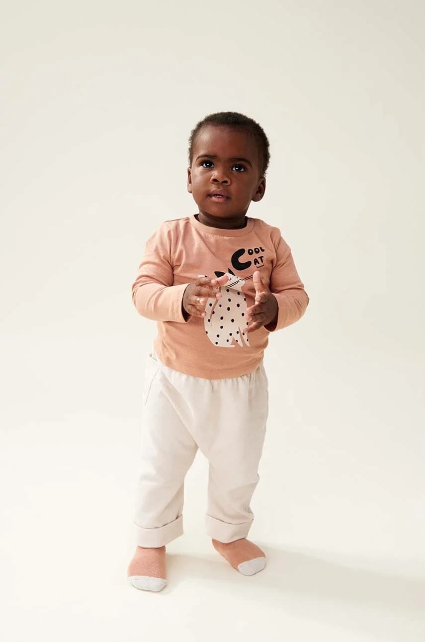 Alain Baby Pants хлопковые спортивные штаны - фото 8