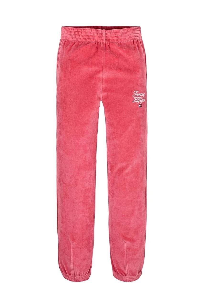 Детские спортивные штаны TH SCRIPT VELOR PANT - фото 2