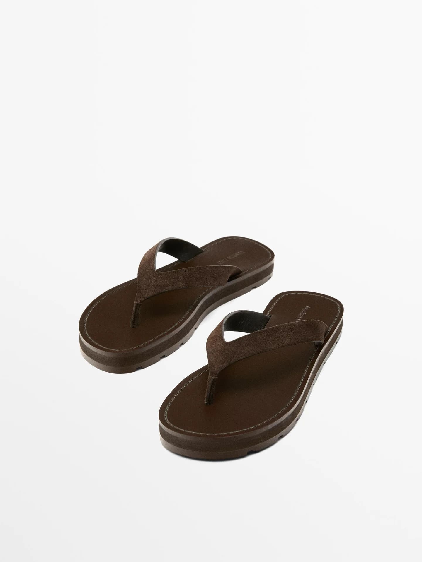 Кожаные шлепанцы - фото 2