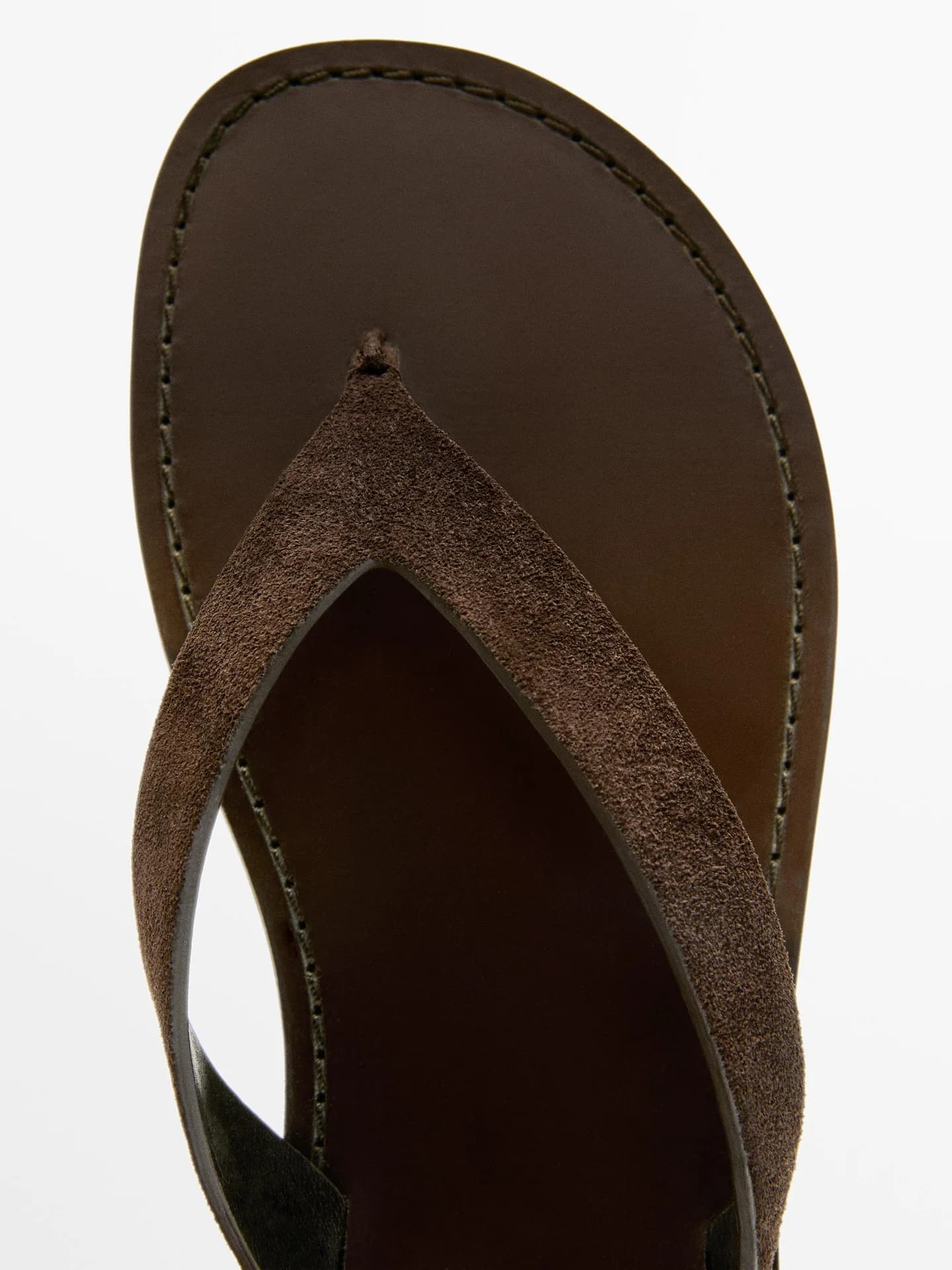 Кожаные шлепанцы - фото 10