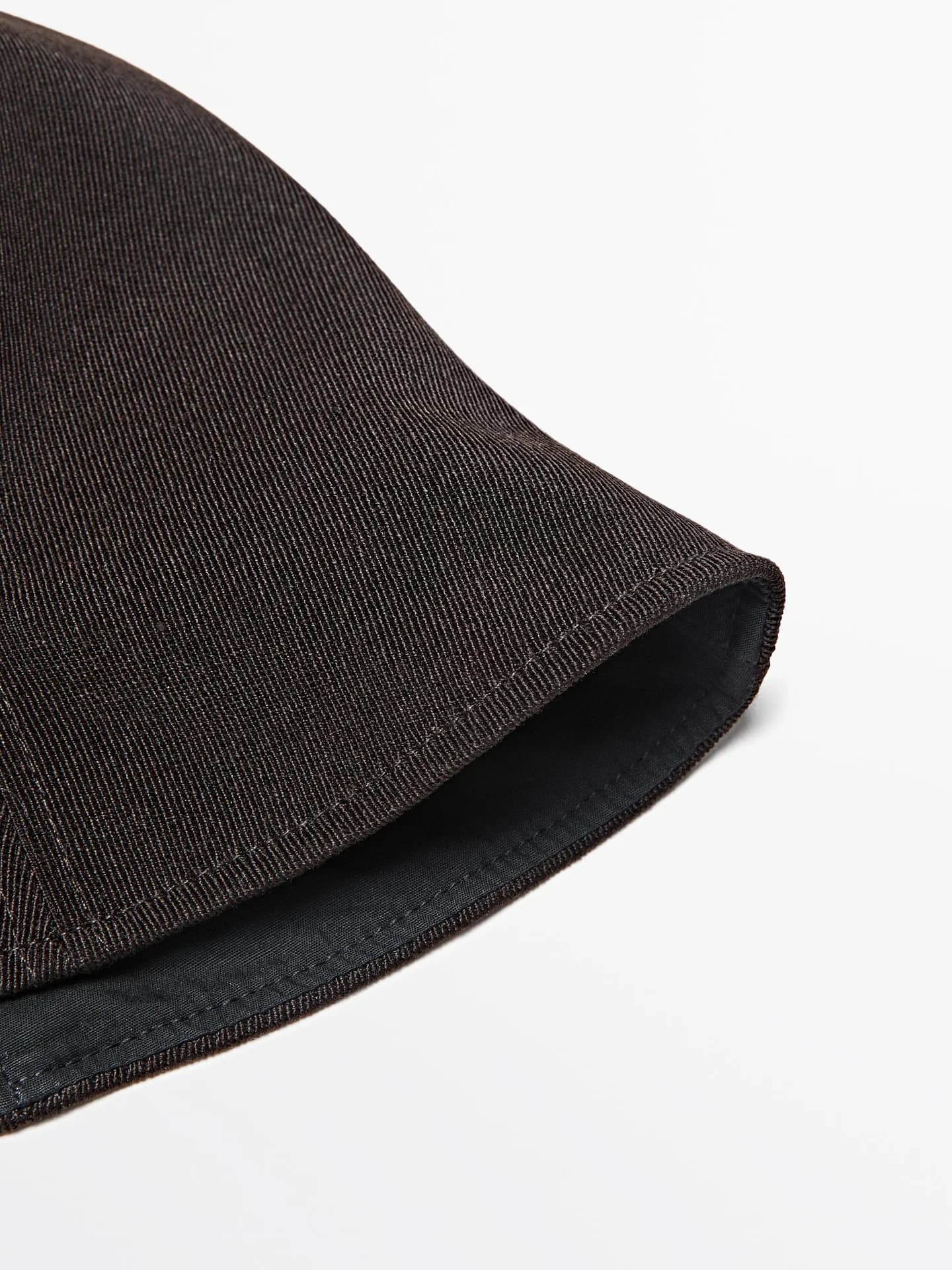 Холщовая шляпа-ведро