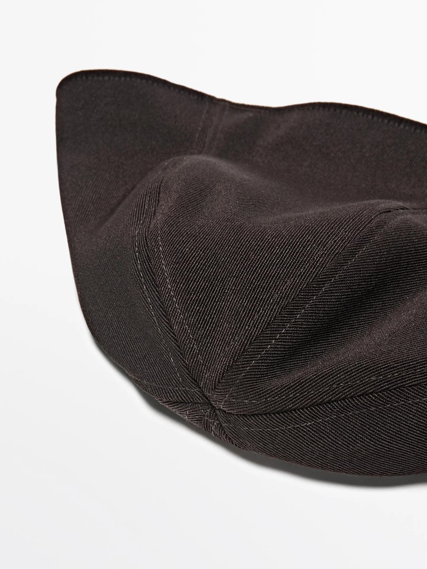 Холщовая шляпа-ведро - фото 2