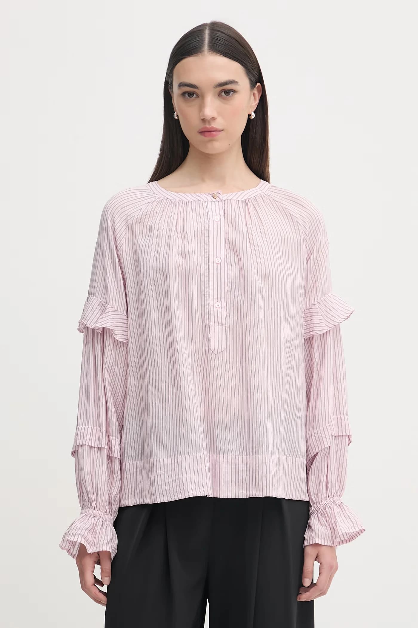 Jorun женская блузка-рубашка из вискозы