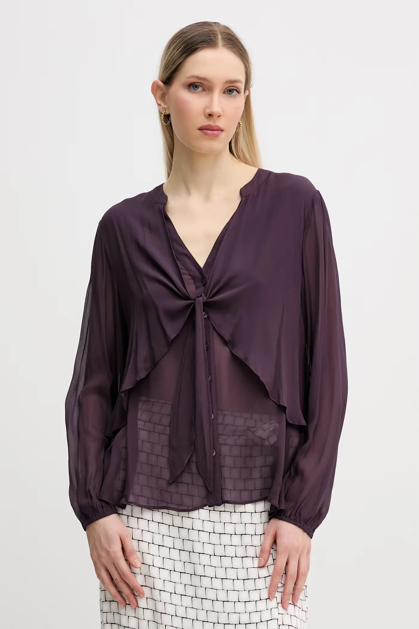 Женская рубашка из вискозы