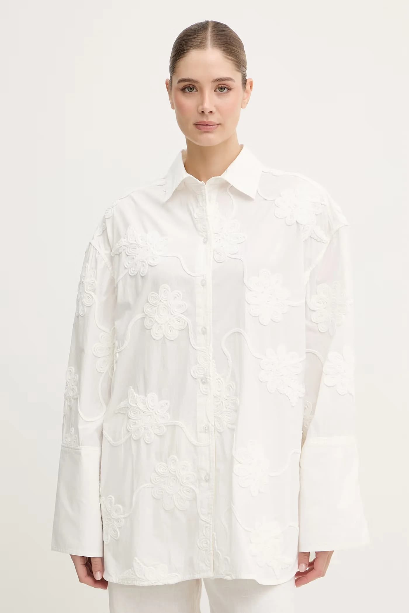 Женская хлопковая рубашка