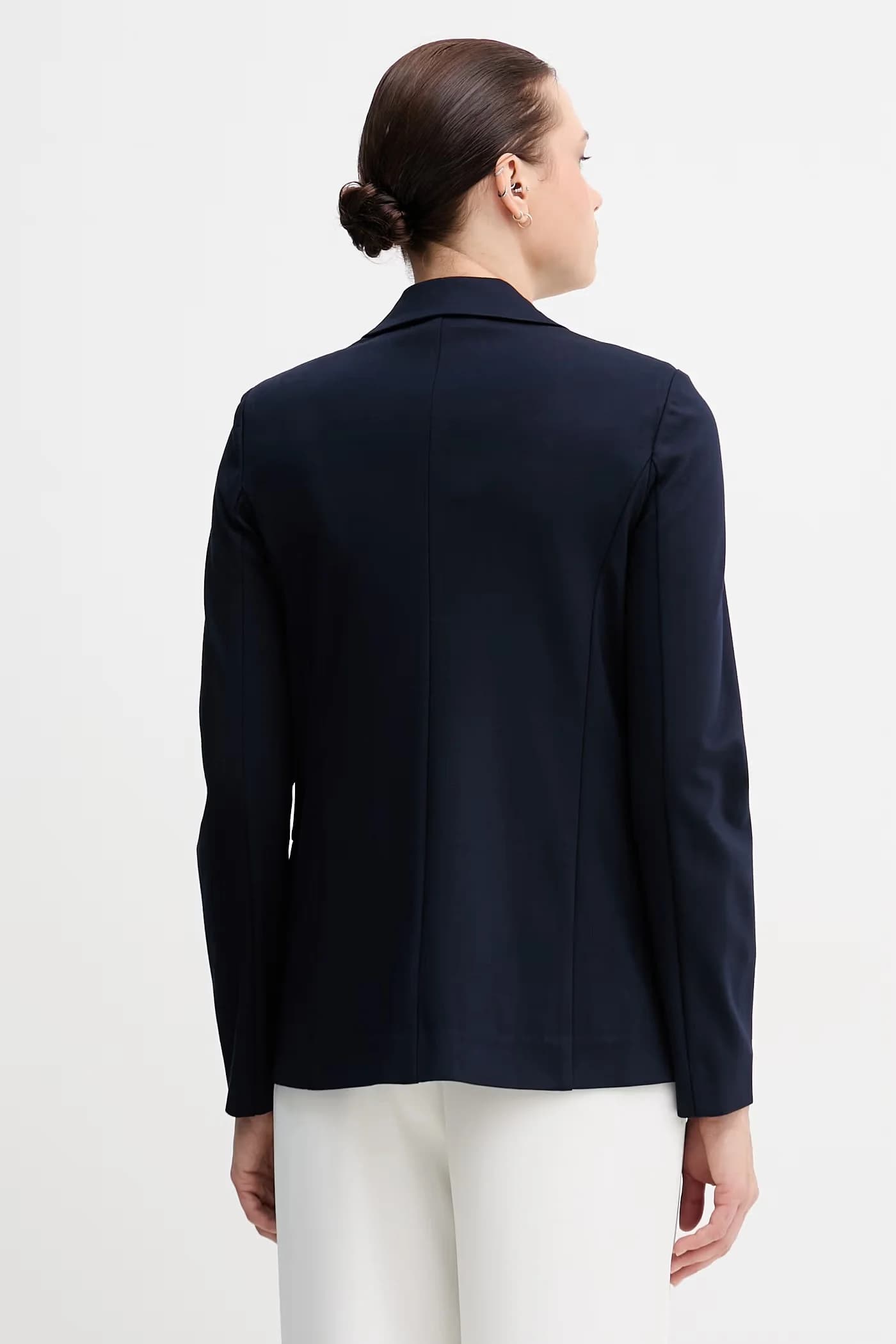 Женский однобортный пиджак из вискозы - фото 3