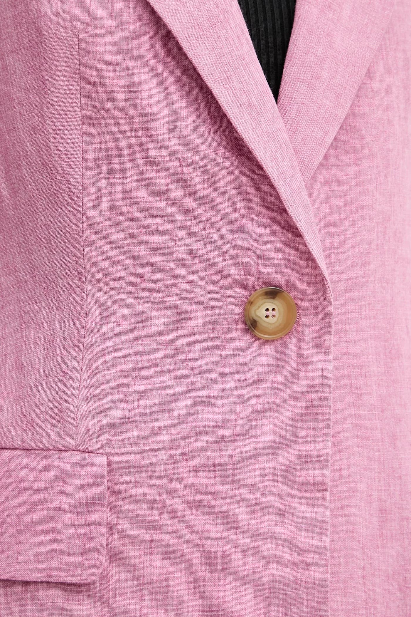 Женский однобортный льняной пиджак Vetrate - фото 5