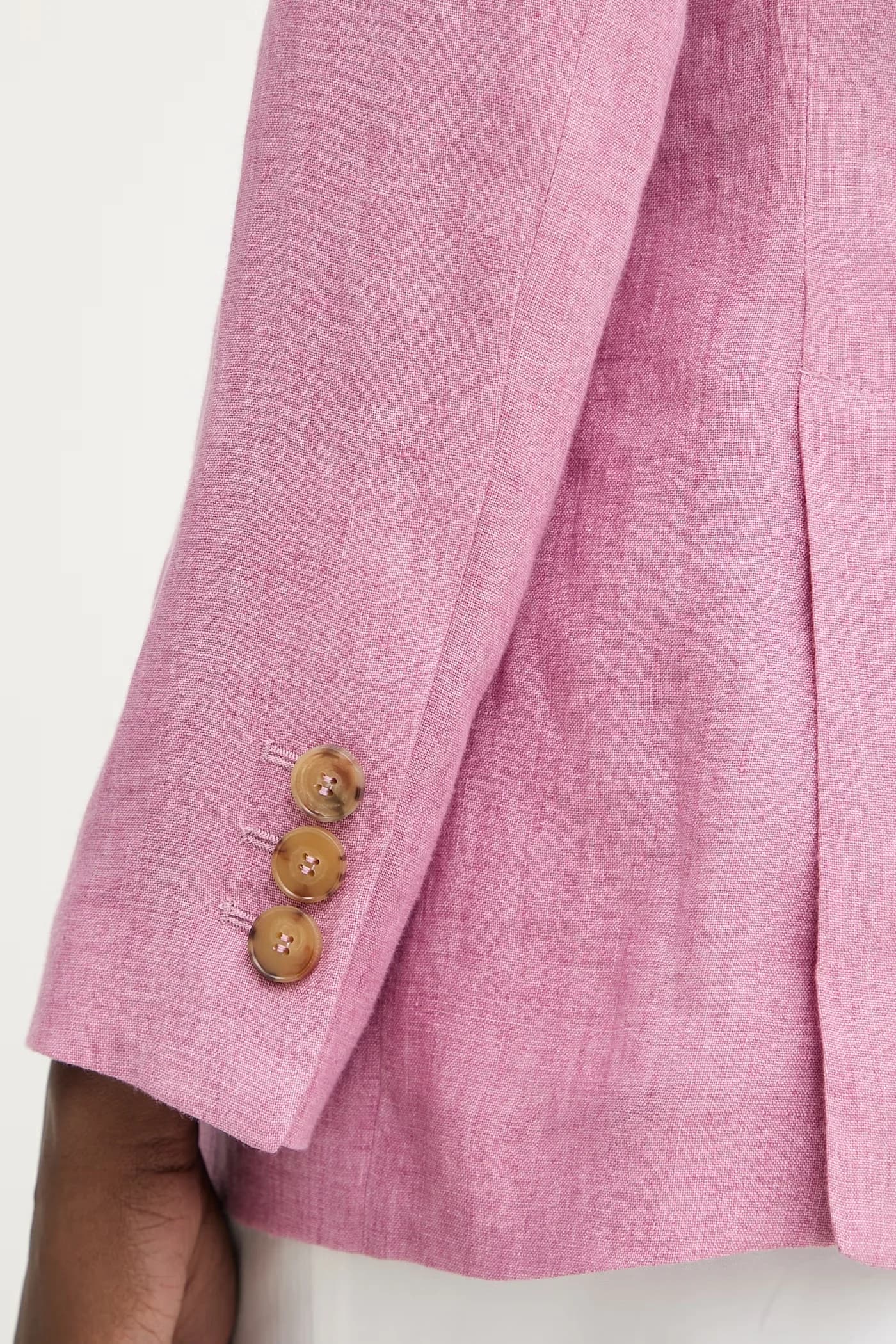 Женский однобортный льняной пиджак Vetrate - фото 6