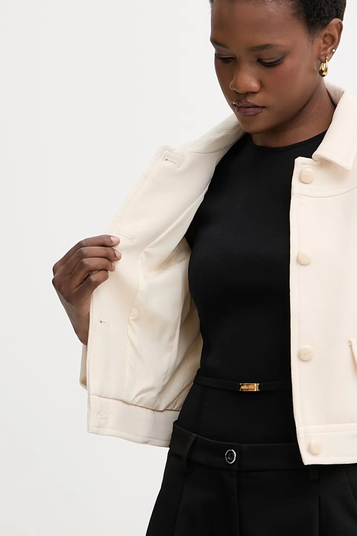 Женский однобортный пиджак - фото 6