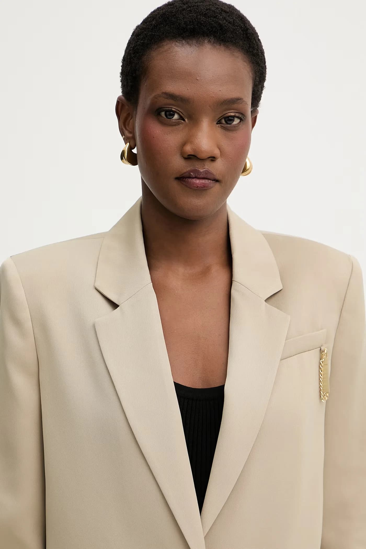 Женский однобортный пиджак - фото 4