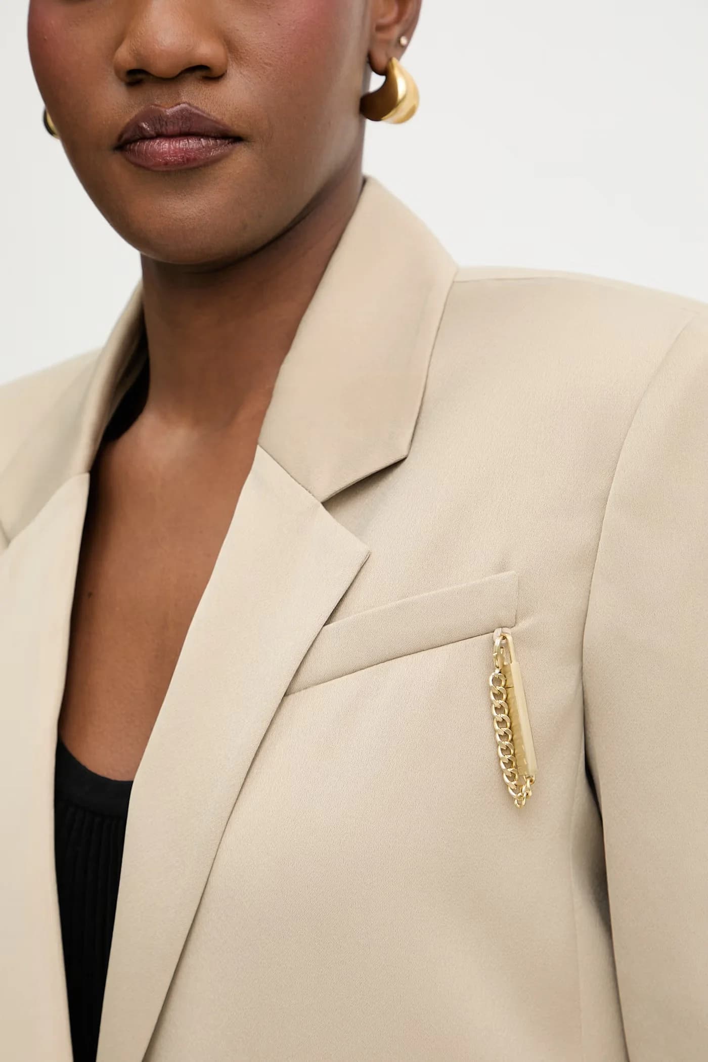 Женский однобортный пиджак - фото 5