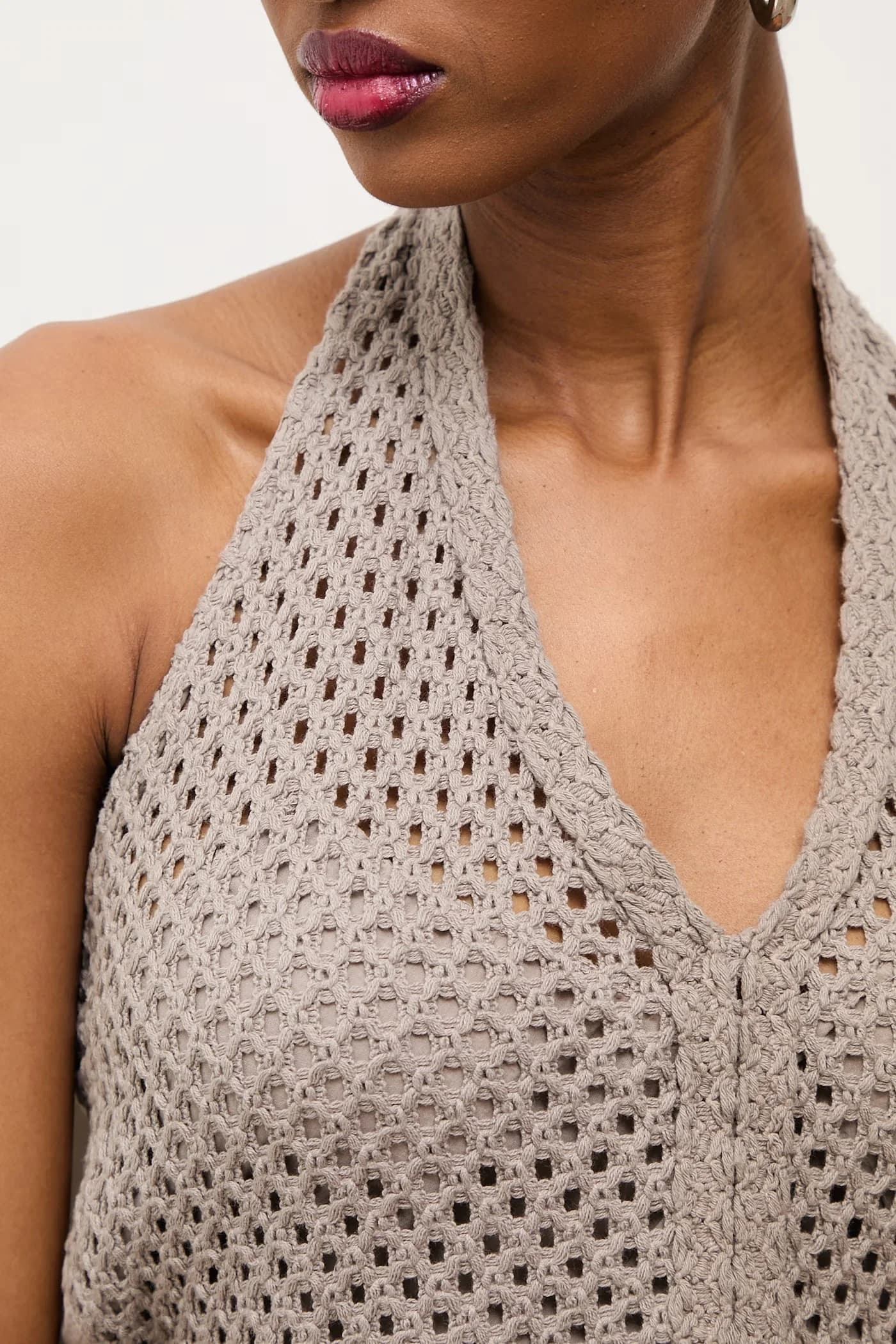 Хлопковое платье в стиле бэби-долл - фото 6