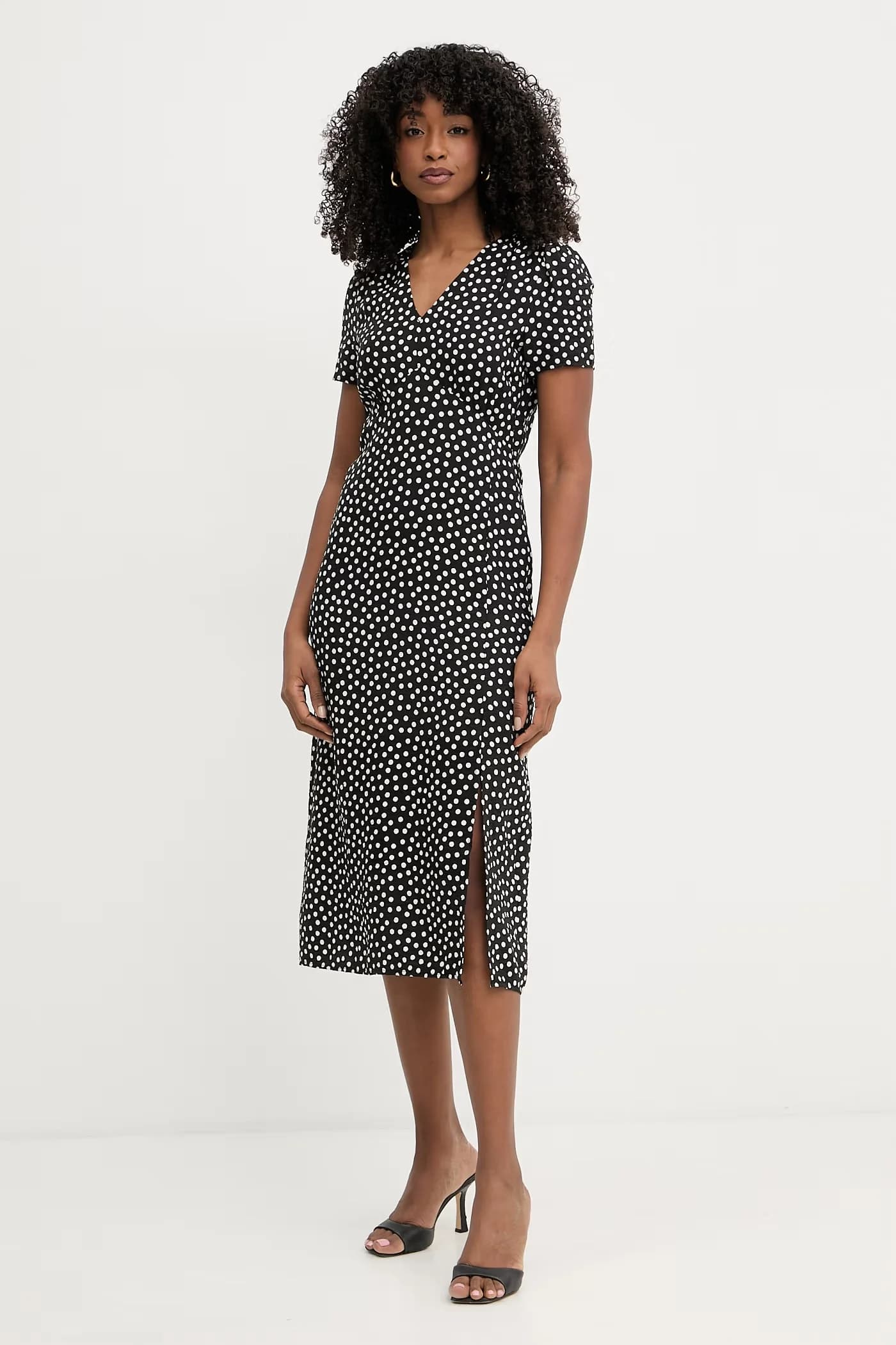 Летнее платье из вискозы