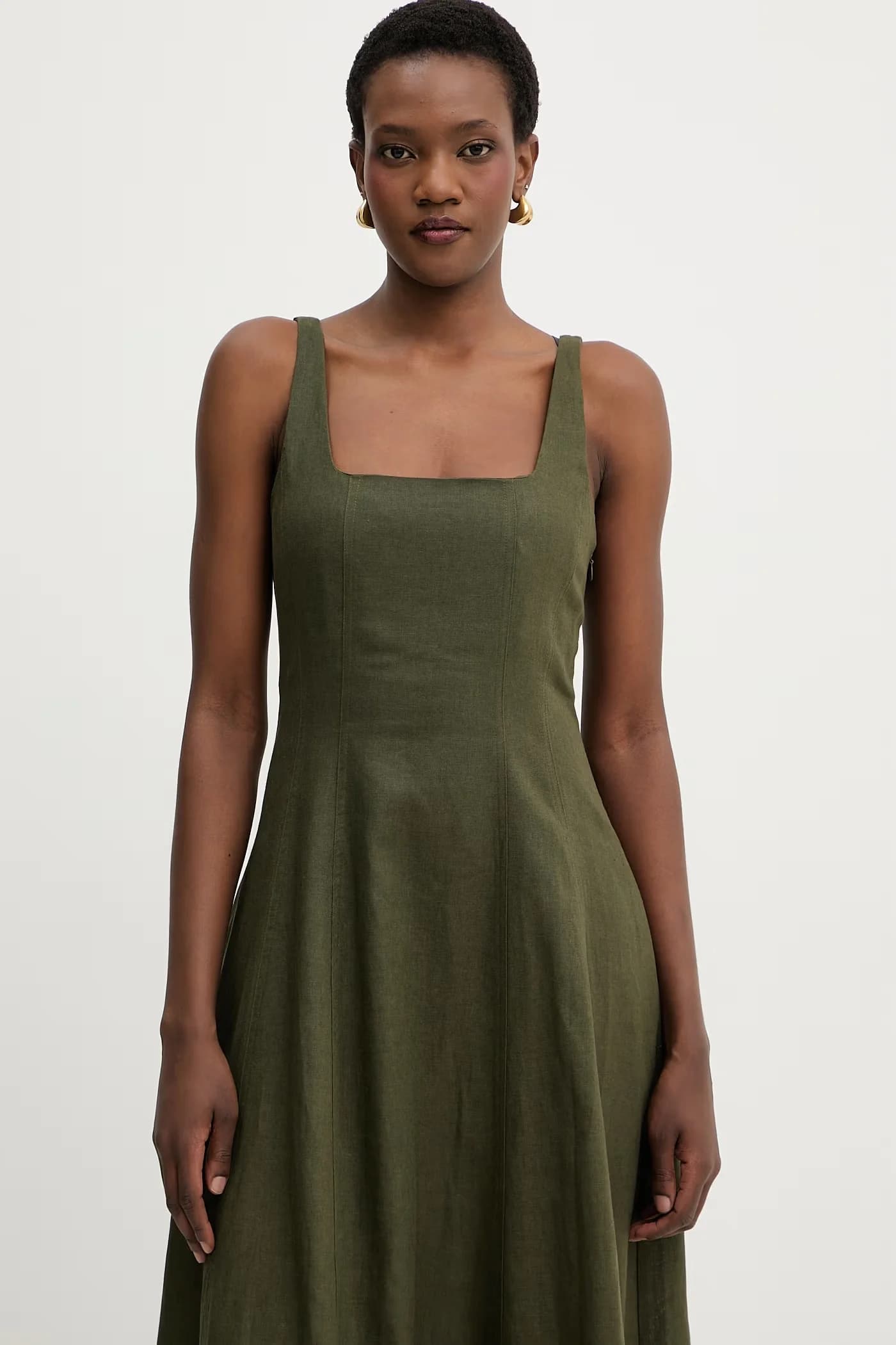 Летнее платье из льна - фото 4