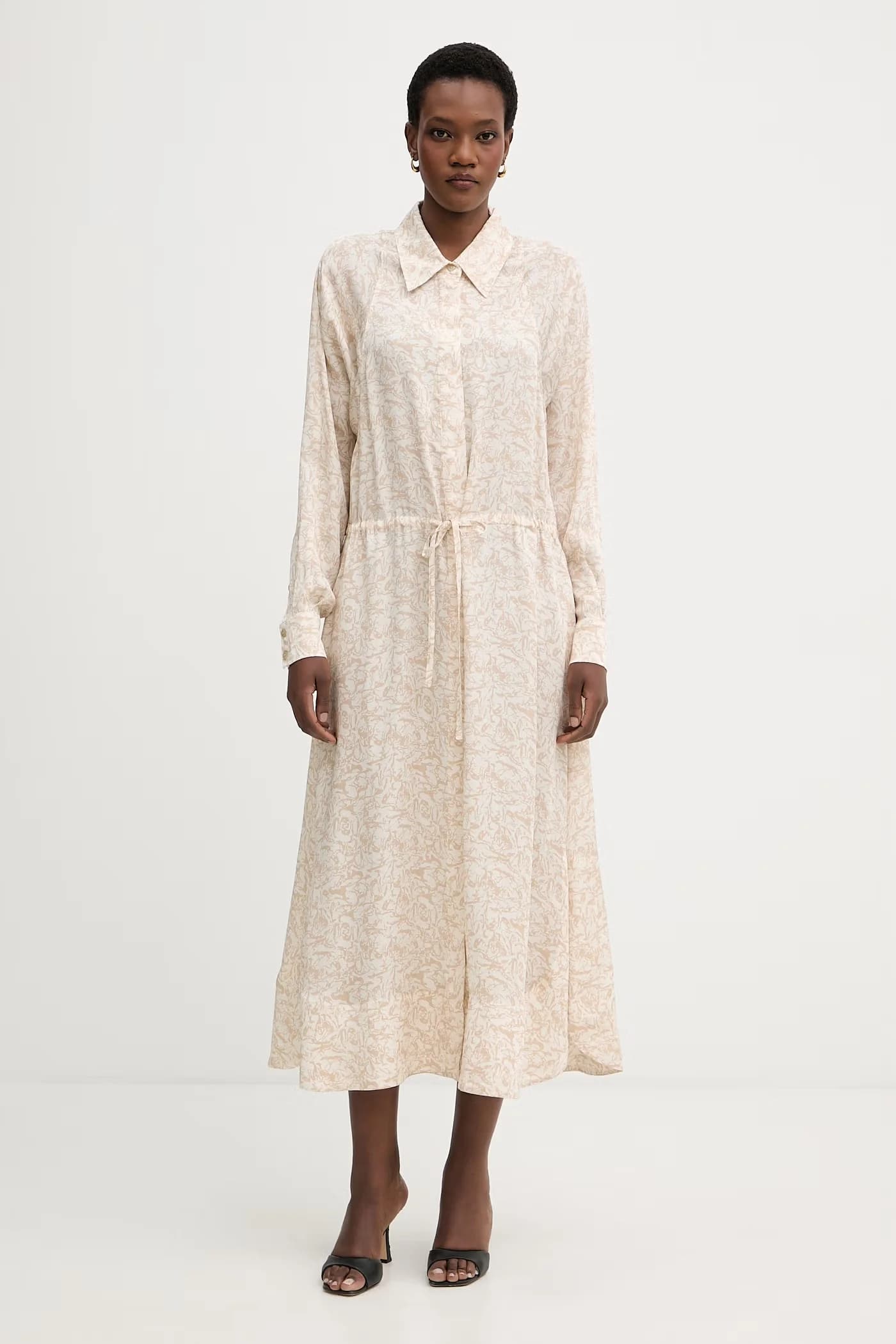 Летнее платье из вискозы