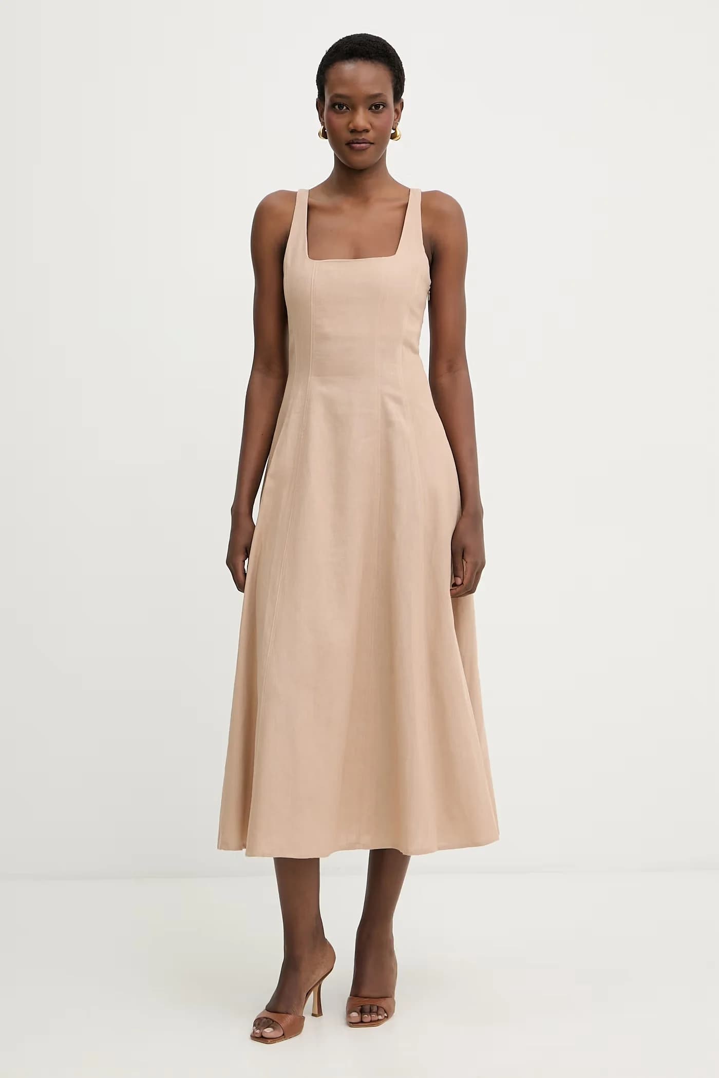 Летнее платье из льна - фото 2