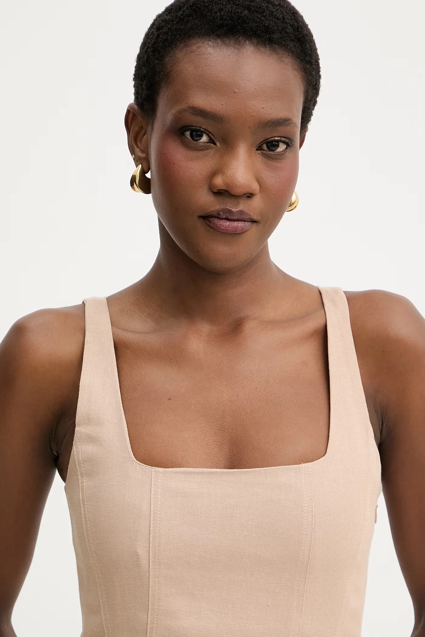 Летнее платье из льна - фото 4