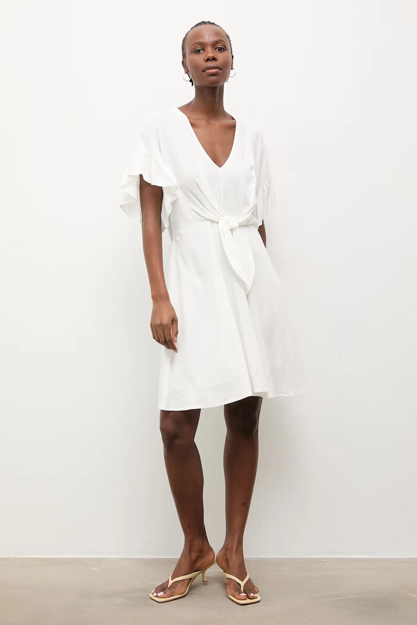 Летнее платье из льна - фото 2