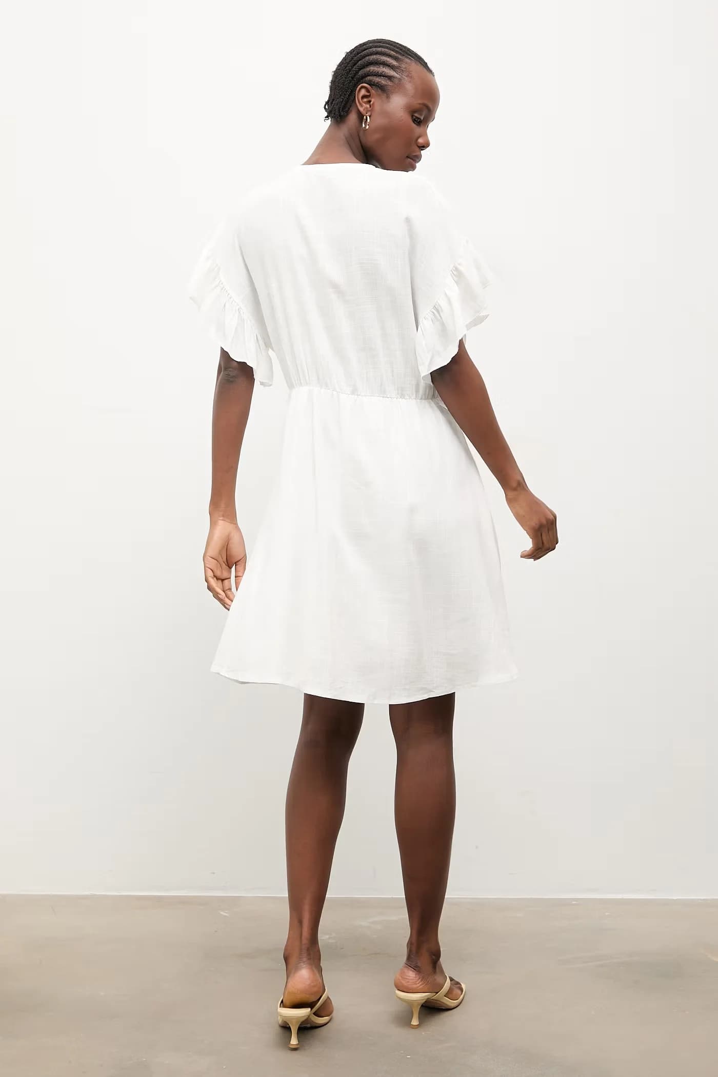 Летнее платье из льна - фото 3