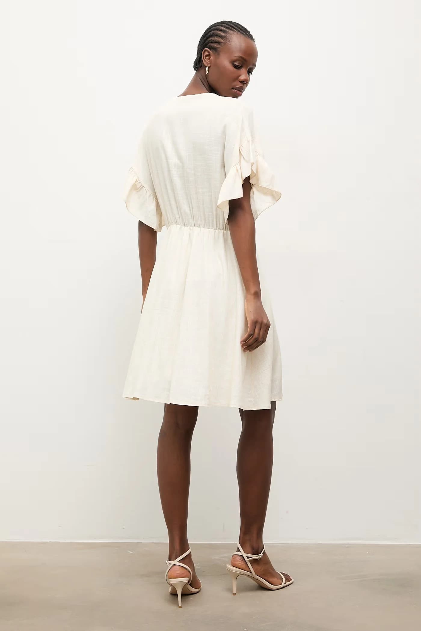 Летнее платье из льна - фото 3