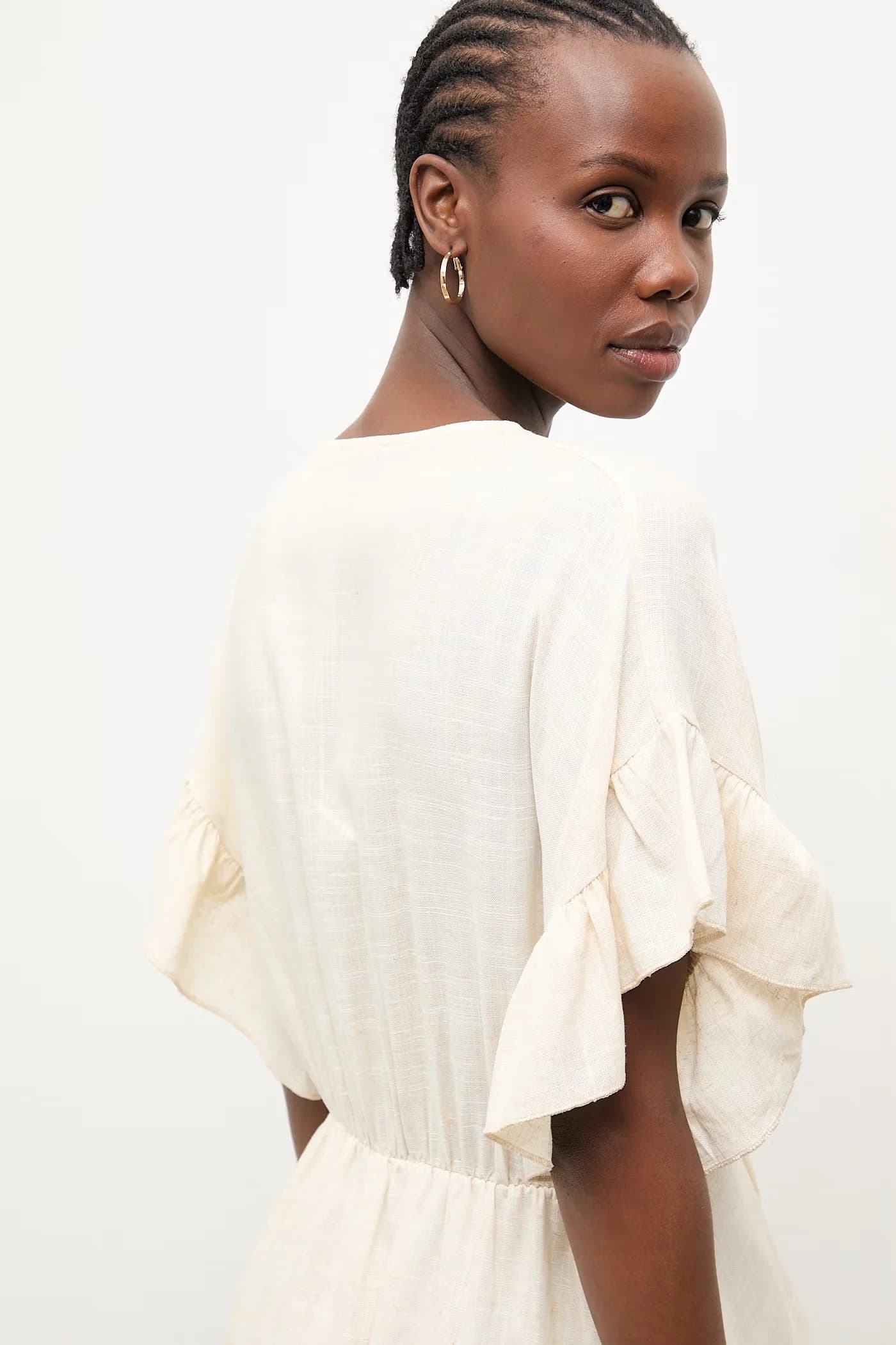 Летнее платье из льна - фото 6