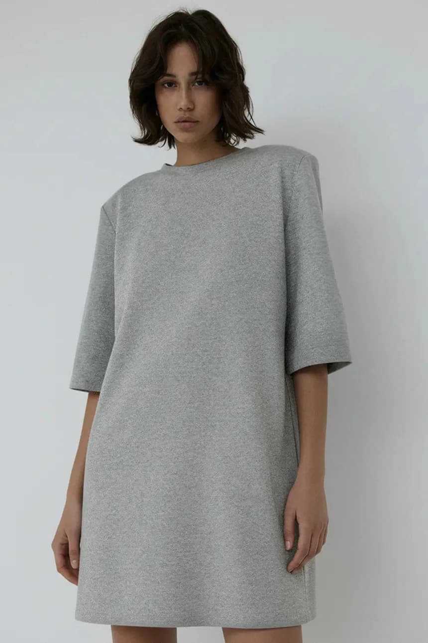 Платье оверсайз из хлопка AYA