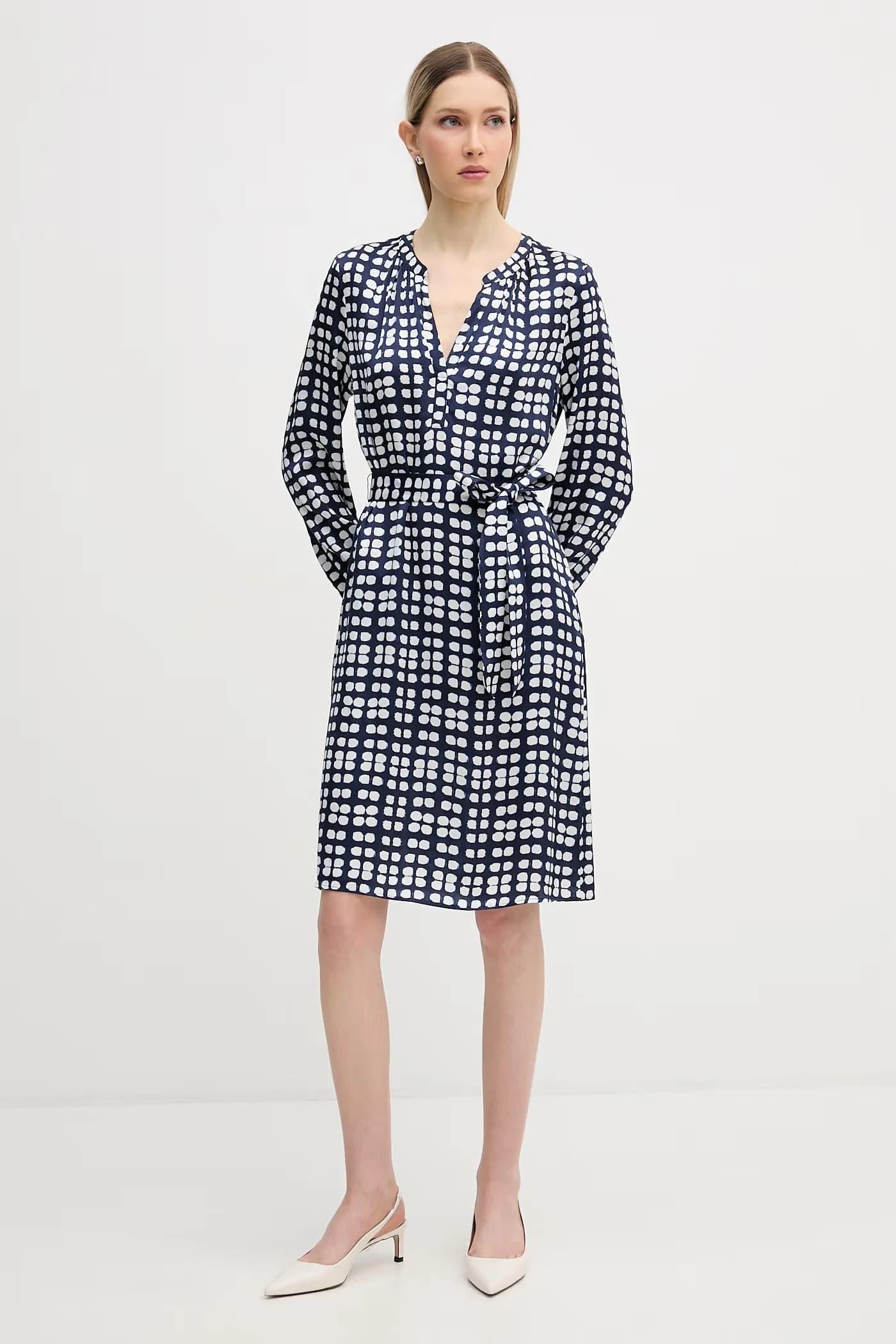 Летнее платье из вискозы