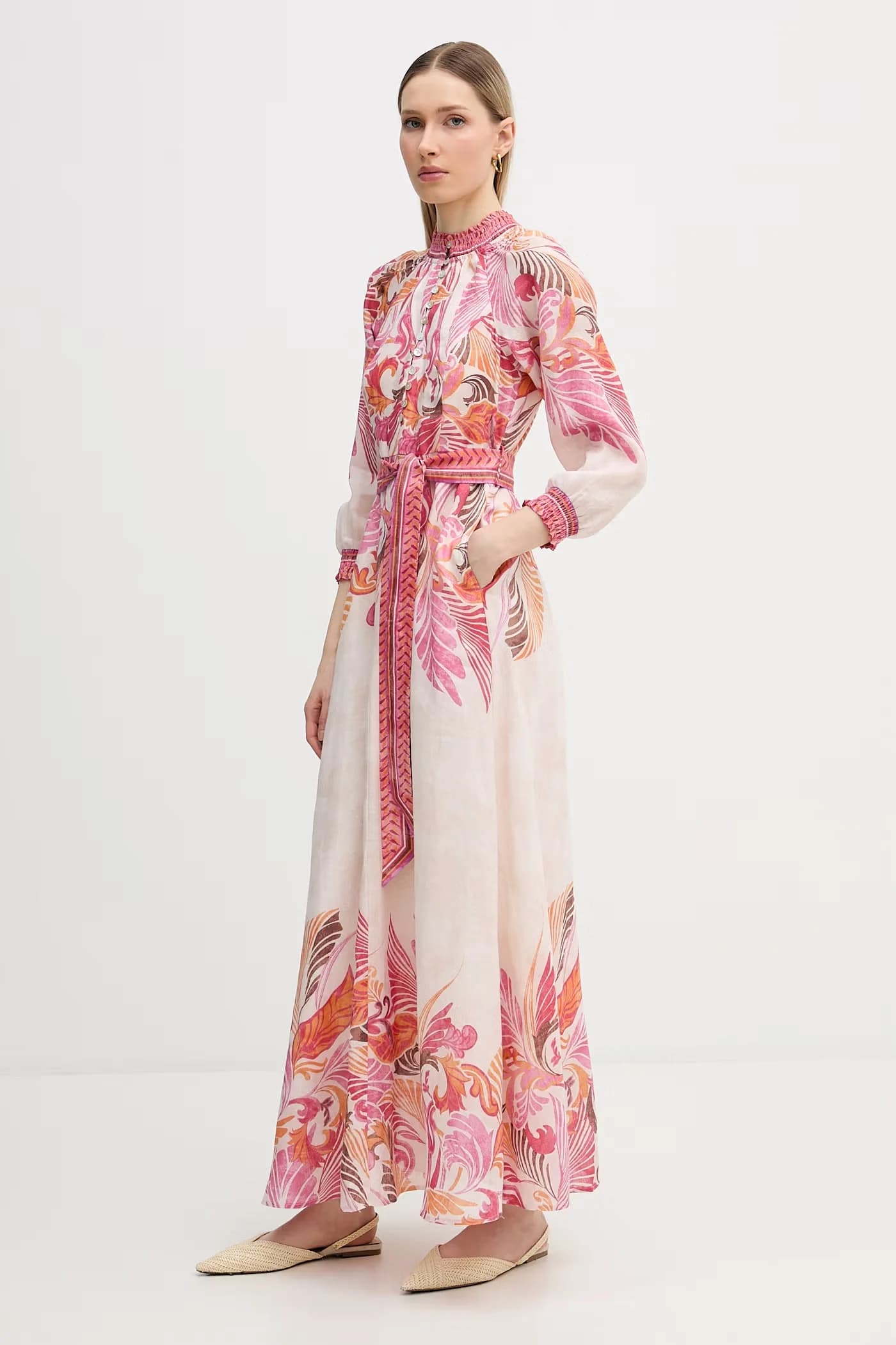 Летнее платье из белизского льна - фото 2