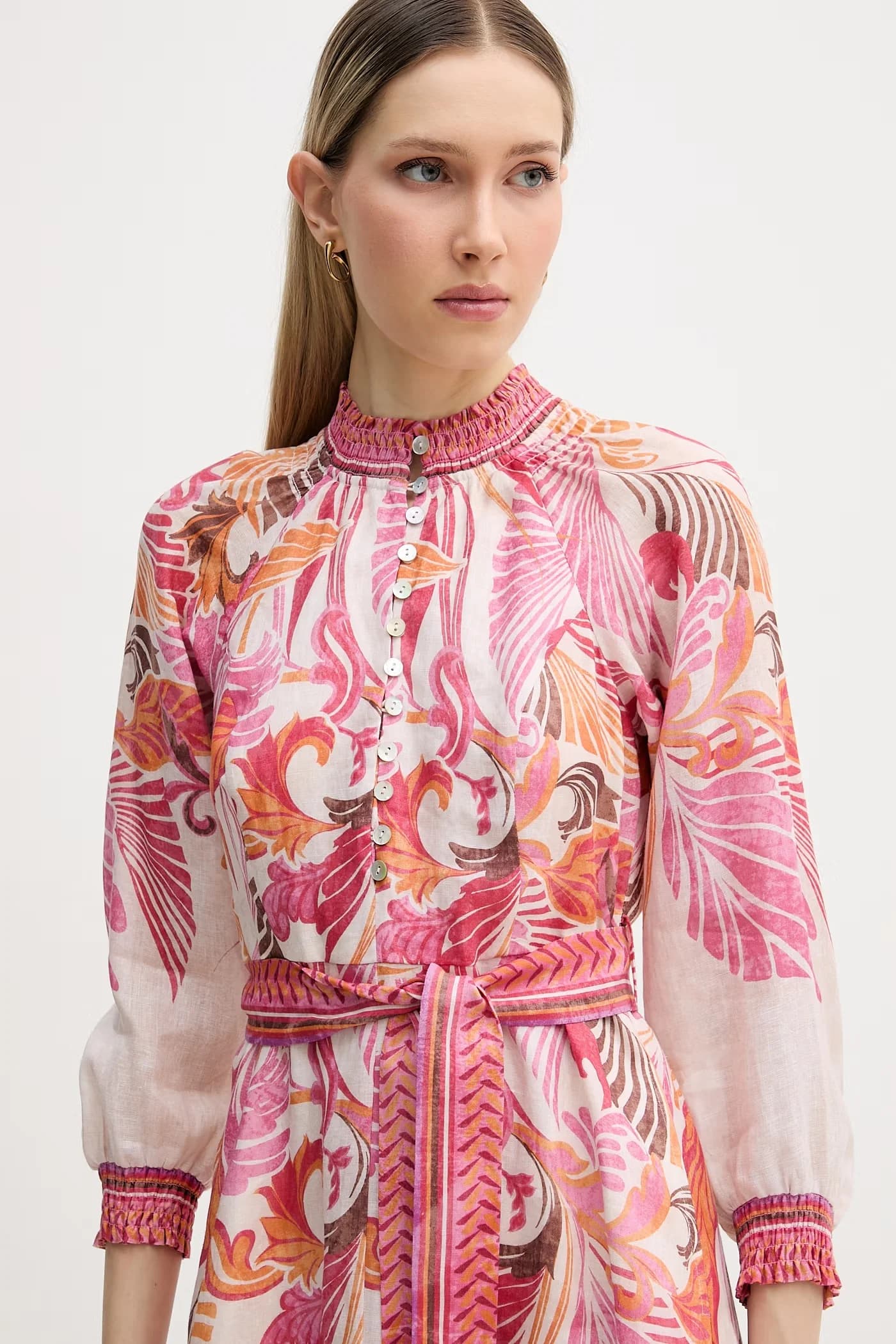 Летнее платье из белизского льна - фото 4