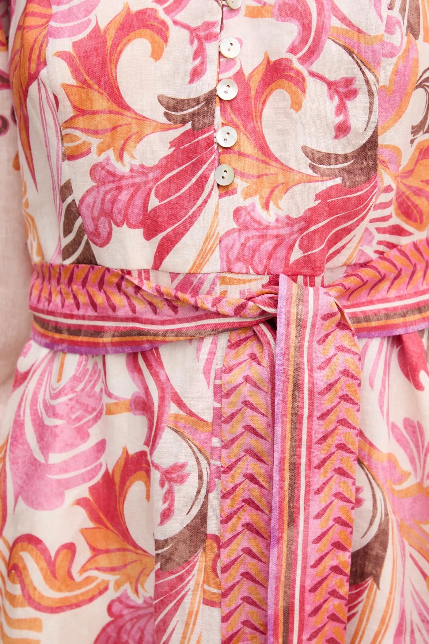 Летнее платье из белизского льна - фото 5