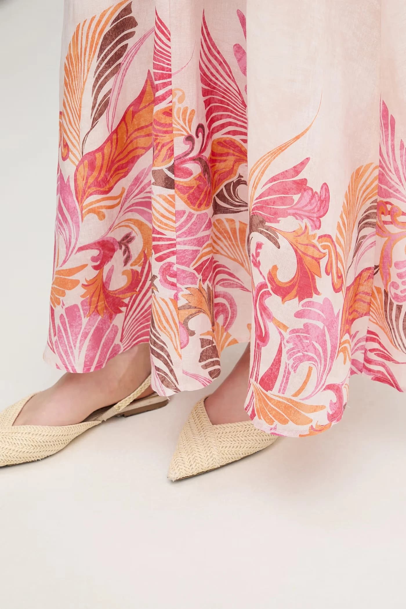 Летнее платье из белизского льна - фото 6