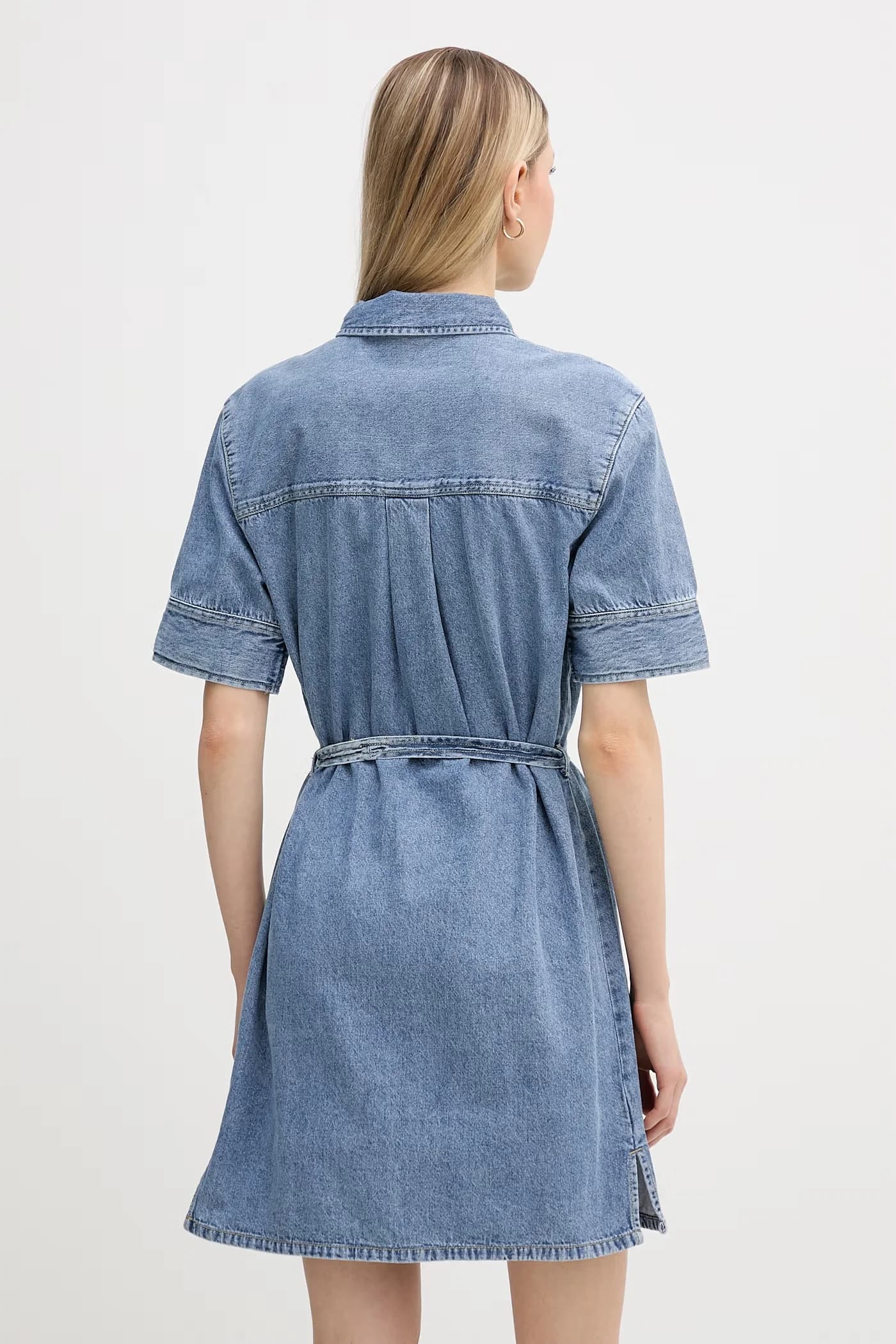 Джинсовое летнее платье - фото 3