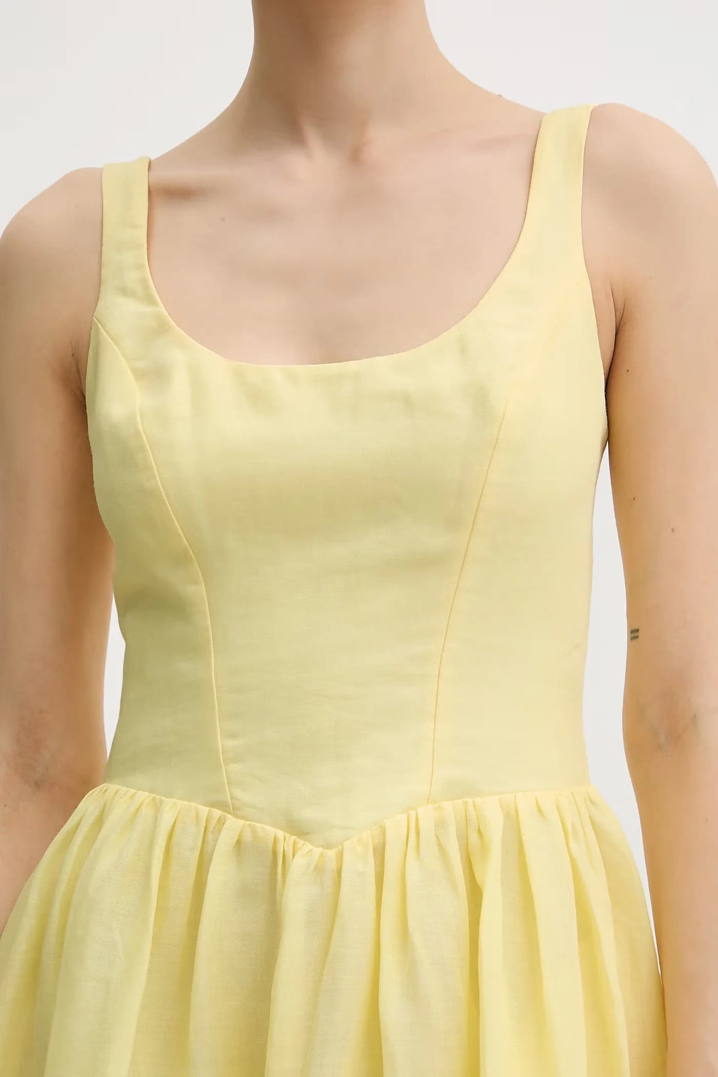 Хлопковое платье принцессы - фото 5