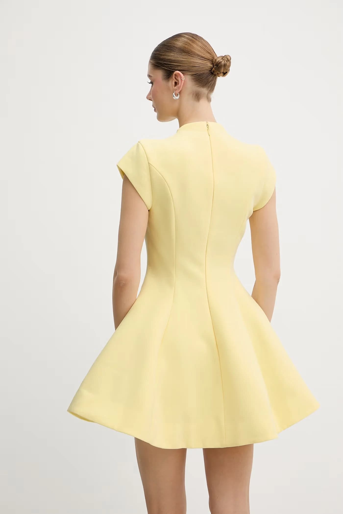 Расклешенное платье с вискозой - фото 3