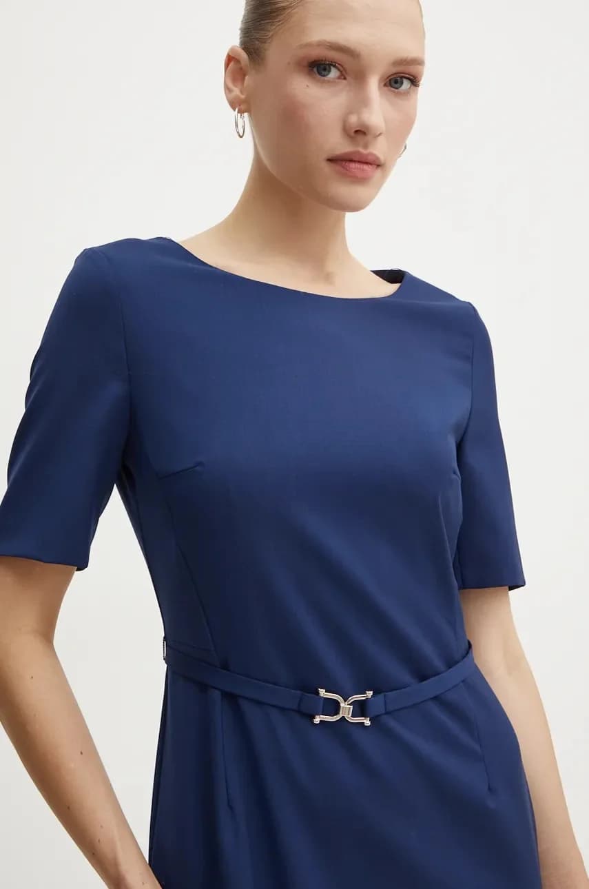 Шерстяное платье - фото 4