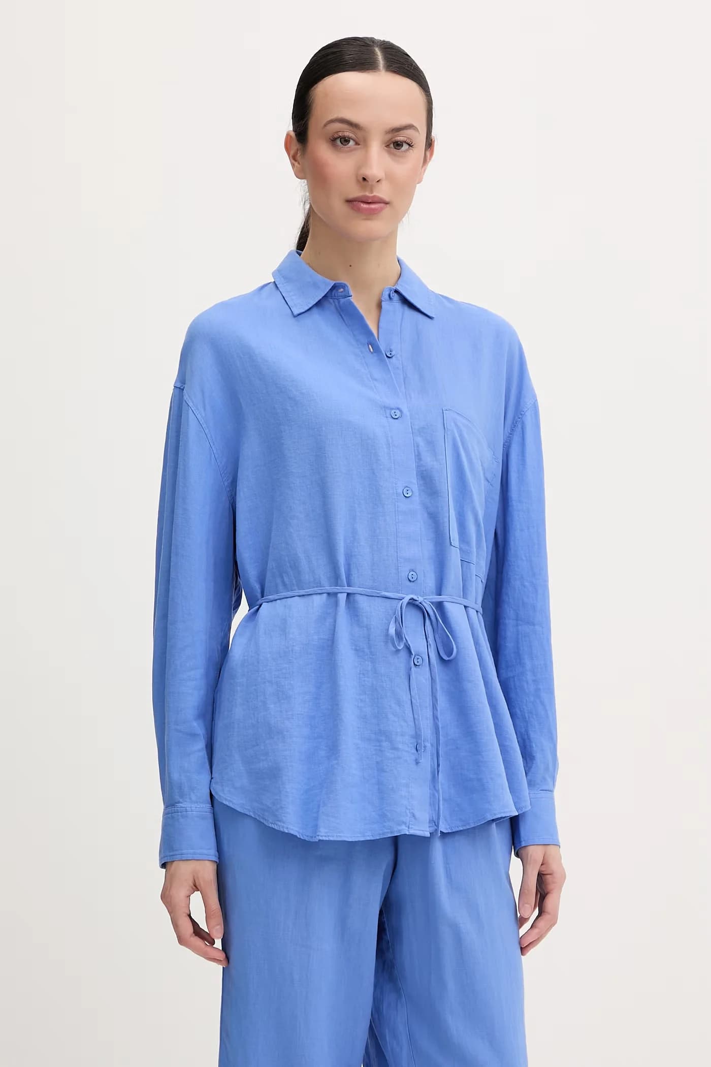 Пляжные брюки из льна