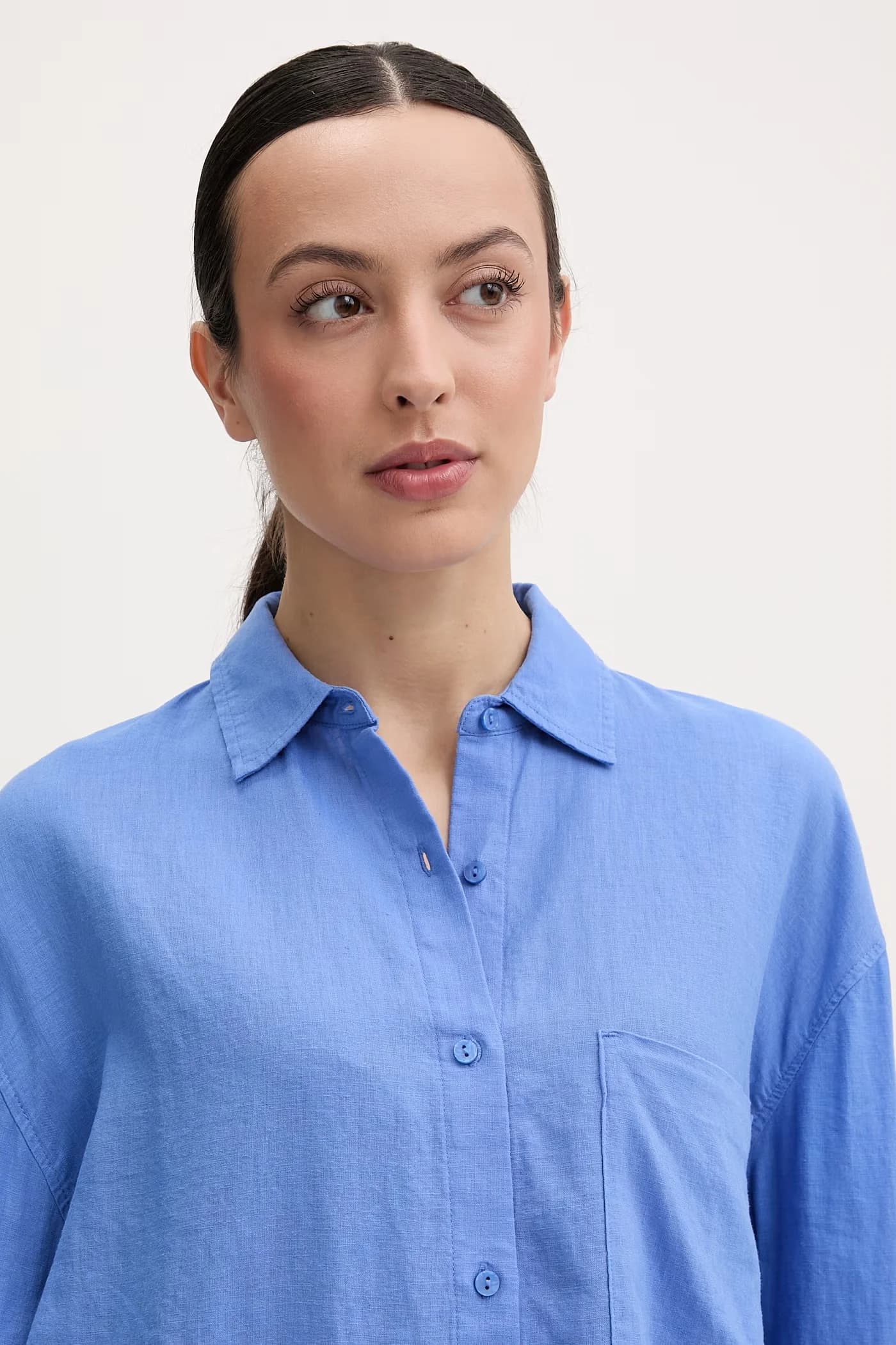 Пляжные брюки из льна - фото 4