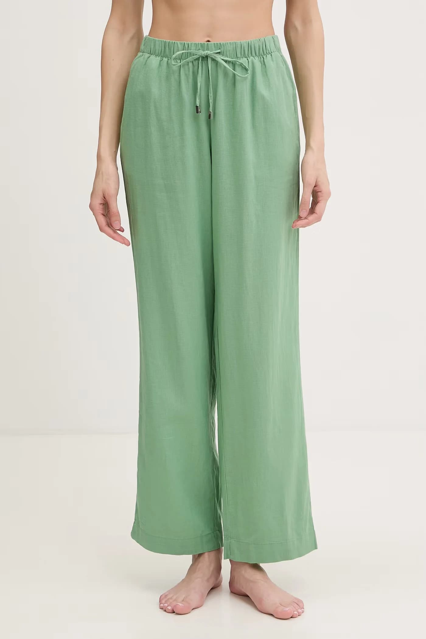 Пляжные брюки из льна