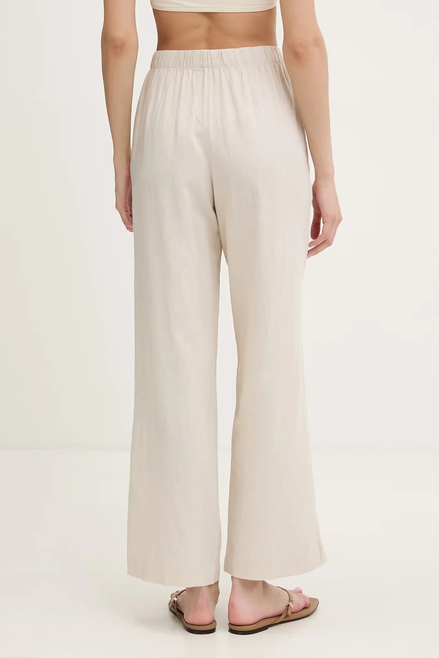 Пляжные брюки из льна - фото 3