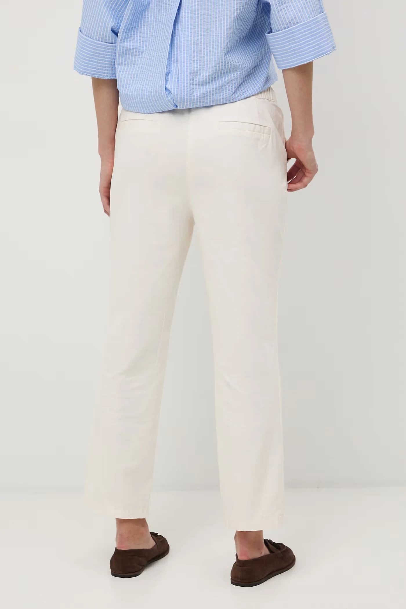 Женские чиносы из хлопка с эластаном - фото 3