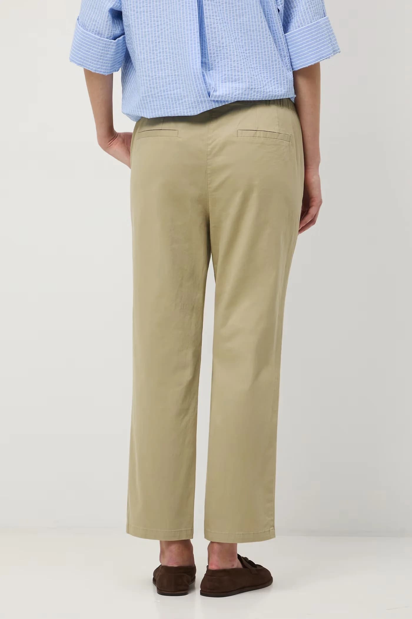 Женские чиносы из хлопка с эластаном - фото 3