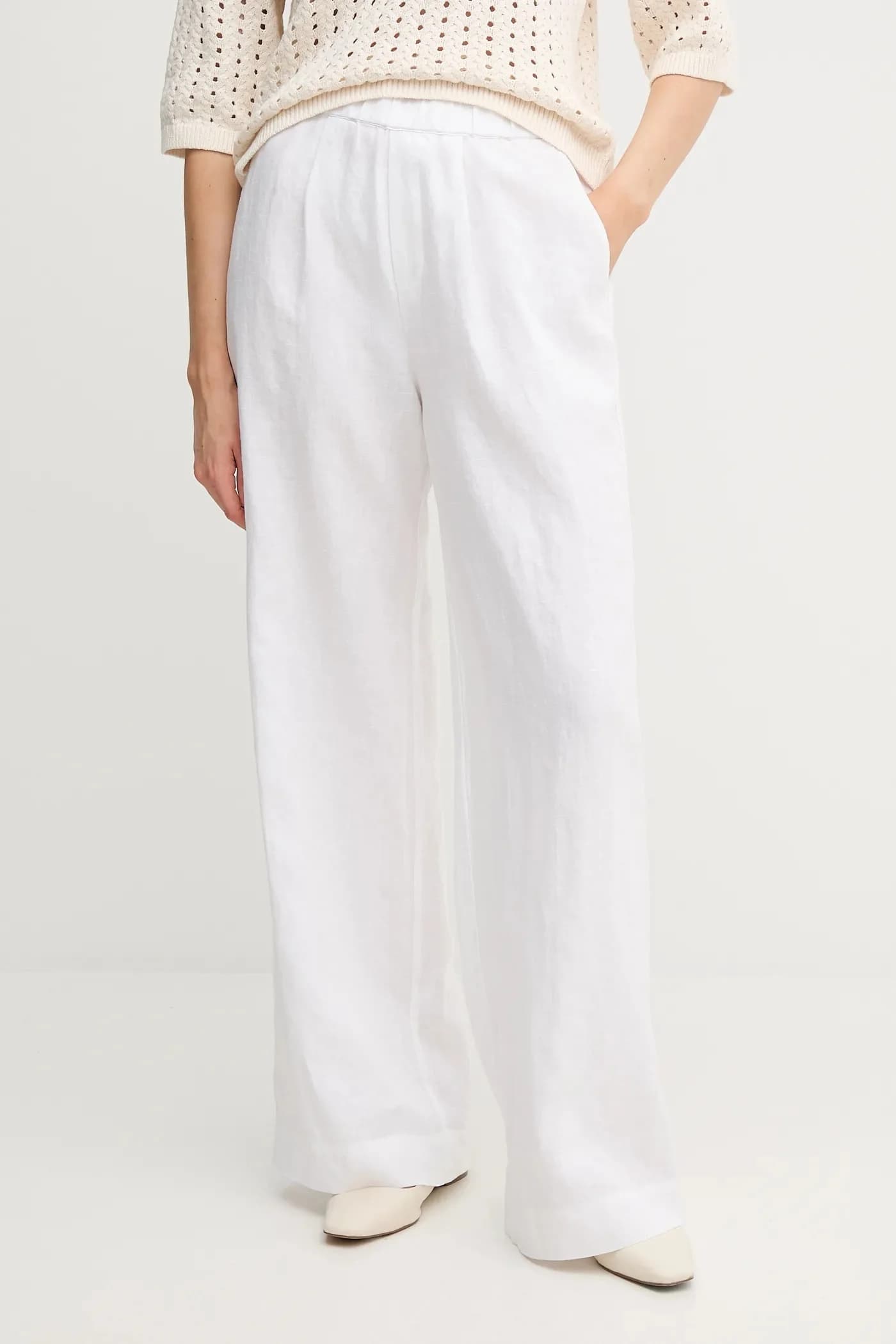 Льняные брюки